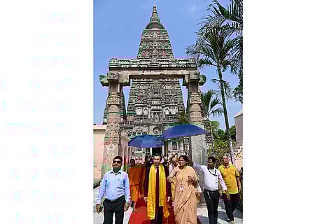 Japanese Ambassador visits Mahabodhi temple
